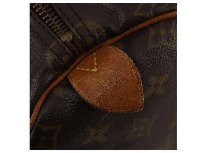 LOUIS VUITTON Borsa Boston Monogram Keepall 55 M41424 LV Auth 187725 Monogramma - vista 16