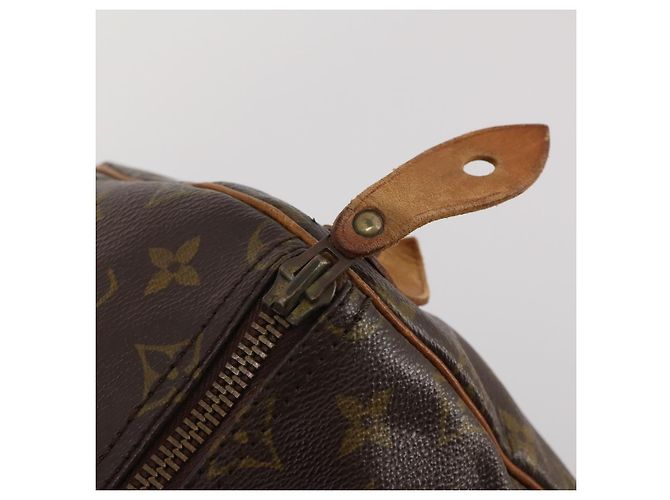 LOUIS VUITTON Borsa Boston Monogram Keepall 55 M41424 LV Auth 187725 Monogramma - vista 17