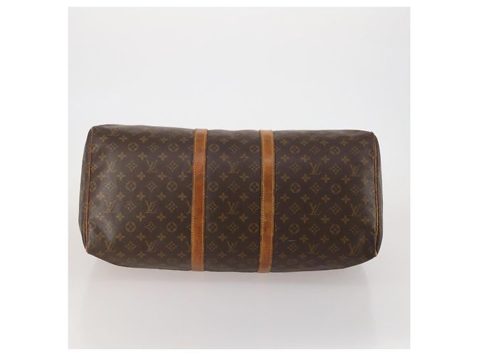LOUIS VUITTON Borsa Boston Monogram Keepall 55 M41424 LV Auth 187725 Monogramma - vista 9