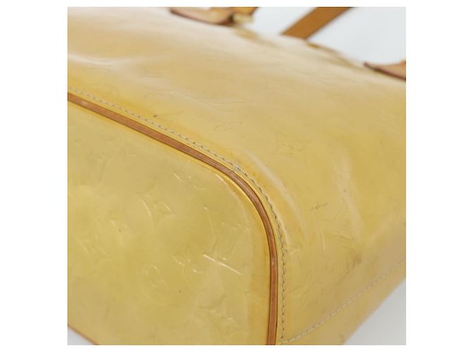 LOUIS VUITTON Borsa Monogram Vernis Houston Beige M91004 LV Auth ep14915 - vista 15