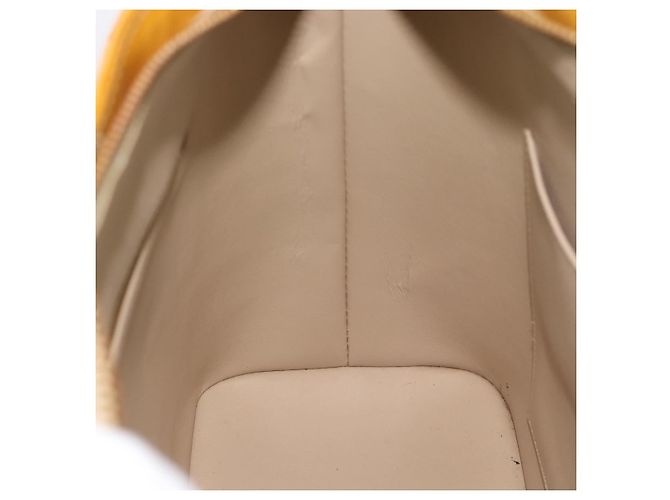 LOUIS VUITTON Borsa Monogram Vernis Houston Beige M91004 LV Auth ep14915 - vista 20