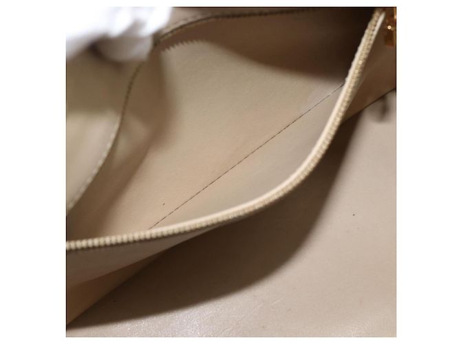 LOUIS VUITTON Borsa Monogram Vernis Houston Beige M91004 LV Auth ep14915 - vista 23