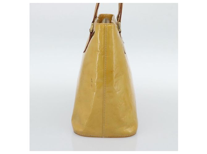 LOUIS VUITTON Borsa Monogram Vernis Houston Beige M91004 LV Auth ep14915 - vista 3