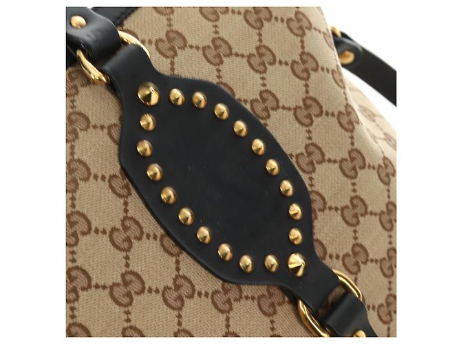 GUCCI GG Canvas Tote Bag 2way Beige Gold 296875 Auth 187995V - Ansicht 17