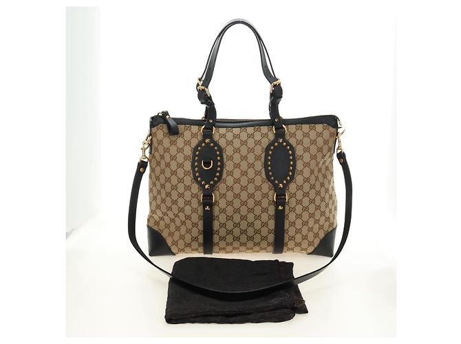 GUCCI GG Canvas Tote Bag 2way Beige Gold 296875 Auth 187995V - Ansicht 29