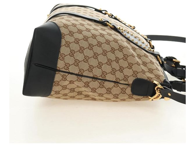 GUCCI GG Canvas Tote Bag 2way Beige Gold 296875 Auth 187995V - Ansicht 5