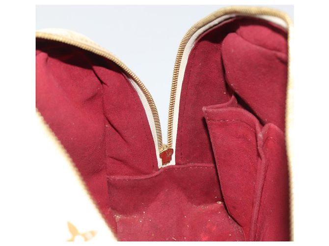 LOUIS VUITTON Borsa Monogram Multicolor Trouville Bianca M92663 LV Auth 189689 Bianco - vista 19