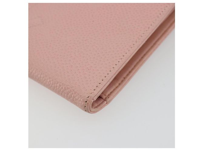 CHANEL Long Wallet Caviar Leder Roségold CC Authentisch ar13987A Pink Golden - Ansicht 8