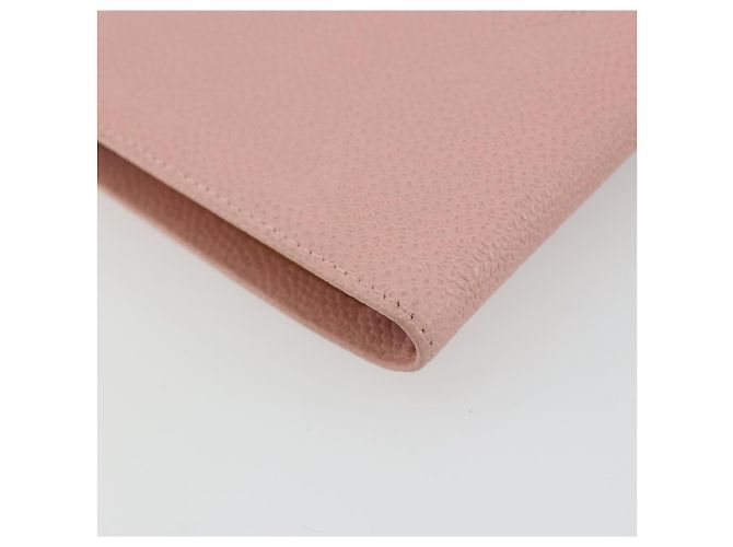 CHANEL Long Wallet Caviar Leder Roségold CC Authentisch ar13987A Pink Golden - Ansicht 9