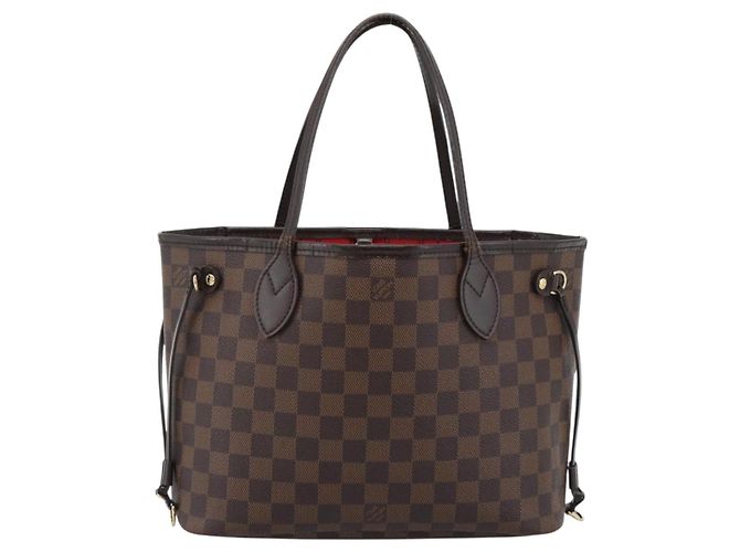 LOUIS VUITTON Damier Ebene Neverfull PM Tote Bag N51109 LV Auth 189833 - Ansicht 2