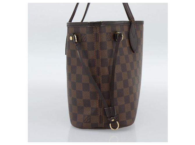LOUIS VUITTON Damier Ebene Neverfull PM Tote Bag N51109 LV Auth 189833 - Ansicht 4