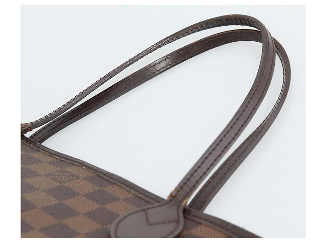 LOUIS VUITTON Damier Ebene Neverfull PM Tote Bag N51109 LV Auth 189833 - Ansicht 8
