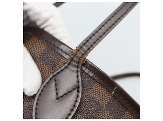 LOUIS VUITTON Damier Ebene Neverfull PM Tote Bag N51109 LV Auth 189833 - Ansicht 9