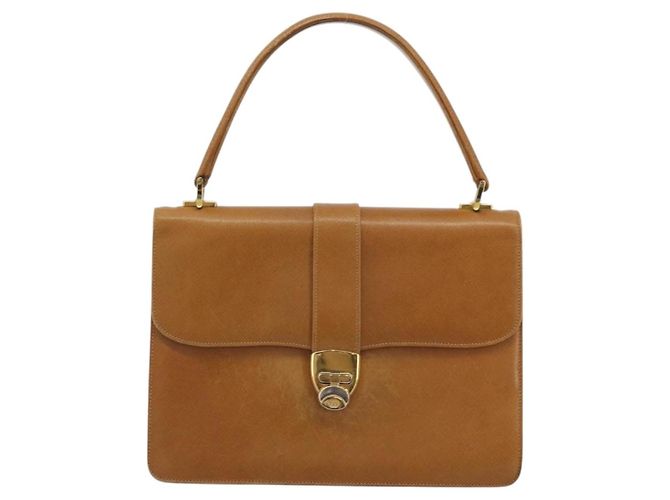 Borsa GUCCI in pelle beige oro Auth 188578 D'oro - vista 2