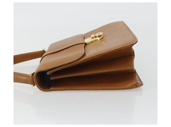 Borsa GUCCI in pelle beige oro Auth 188578 D'oro - vista 5