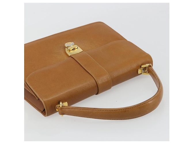 Borsa GUCCI in pelle beige oro Auth 188578 D'oro - vista 6