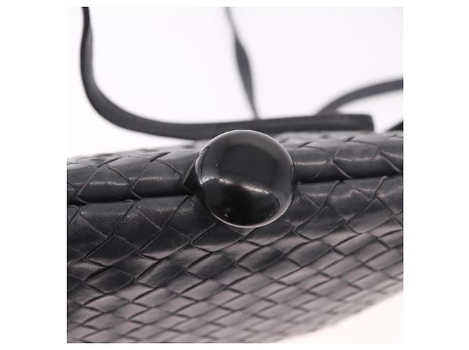 Borsa a Spalla BOTTEGA VENETA INTRECCIATO Pelle Grigia Auth 190565 - vista 14