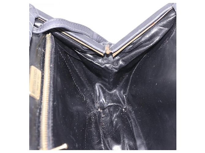 Borsa a Spalla BOTTEGA VENETA INTRECCIATO Pelle Grigia Auth 190565 - vista 17