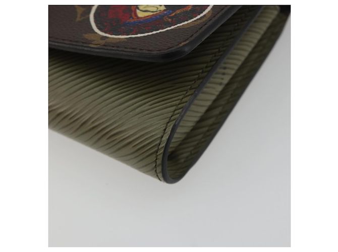 LOUIS VUITTON Monogram Kabuki Epi Portefeuille Twist Wallet M67260 Auth 189564SM Monogramma - vista 16
