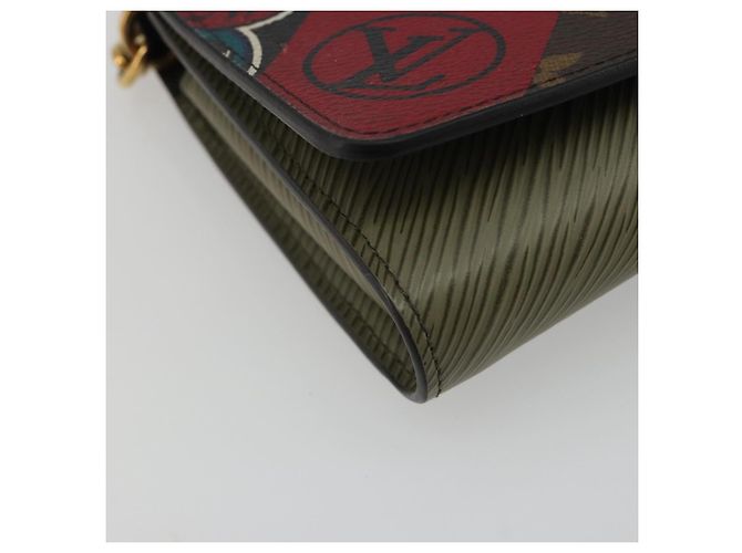 LOUIS VUITTON Monogram Kabuki Epi Portefeuille Twist Wallet M67260 Auth 189564SM Monogramma - vista 17