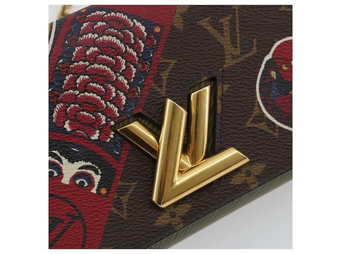 LOUIS VUITTON Monogram Kabuki Epi Portefeuille Twist Wallet M67260 Auth 189564SM Monogramma - vista 20