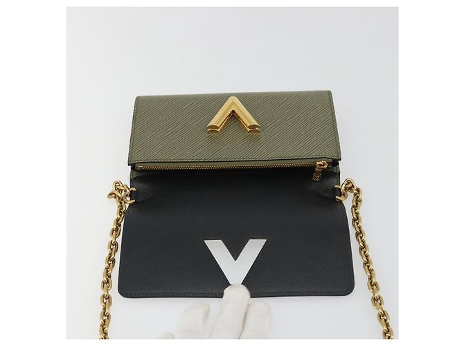 LOUIS VUITTON Monogram Kabuki Epi Portefeuille Twist Wallet M67260 Auth 189564SM Monogramma - vista 21