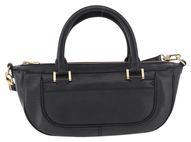 Borsa LOUIS VUITTON Epi Danura PM 2way Nera M58912 LV Auth 189742A Nero - vista 2