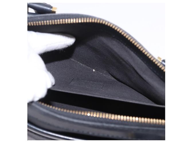 Borsa LOUIS VUITTON Epi Danura PM 2way Nera M58912 LV Auth 189742A Nero - vista 22