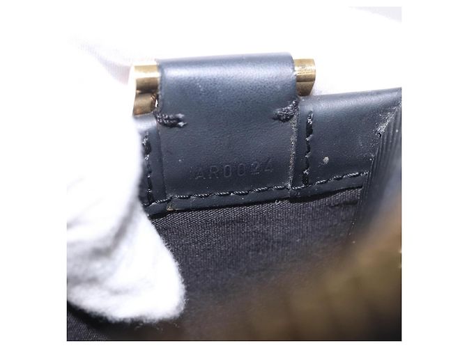 Borsa LOUIS VUITTON Epi Danura PM 2way Nera M58912 LV Auth 189742A Nero - vista 24
