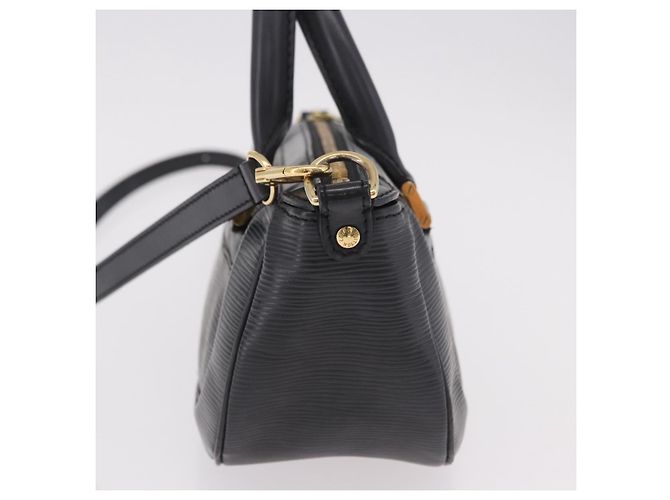 Borsa LOUIS VUITTON Epi Danura PM 2way Nera M58912 LV Auth 189742A Nero - vista 4