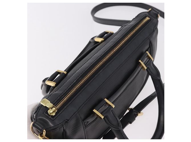 Borsa LOUIS VUITTON Epi Danura PM 2way Nera M58912 LV Auth 189742A Nero - vista 6