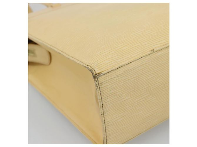 LOUIS VUITTON Epi Croisette GM Tote Bag Vanilla M5250A LV Auth ka5006 - vista 13