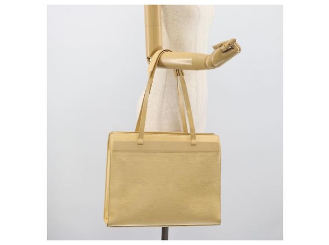 LOUIS VUITTON Epi Croisette GM Tote Bag Vanilla M5250A LV Auth ka5006 - vista 23