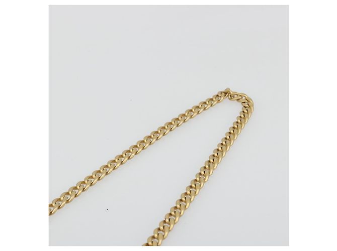 CHANEL Matelasse Chain Shoulder Bag Lamb Skin Pink Gold CC Auth 188796SM Rosa D'oro - vista 9
