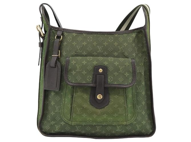 LOUIS VUITTON Monogram Mini Besace Mary Kate Bag TST Khaki M92322 Auth ep14948 Cachi - vista 13