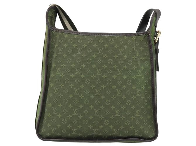 LOUIS VUITTON Monogram Mini Besace Mary Kate Bag TST Khaki M92322 Auth ep14948 Cachi - vista 2