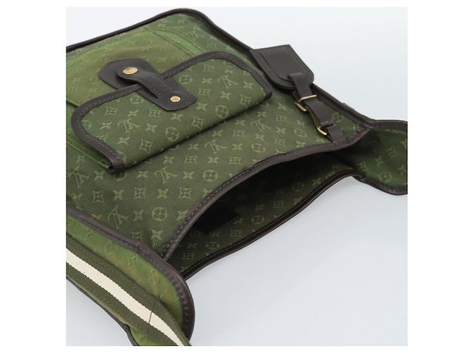 LOUIS VUITTON Monogram Mini Besace Mary Kate Bag TST Khaki M92322 Auth ep14948 Cachi - vista 6