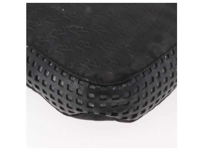 Borsa a Spalla BOTTEGA VENETA in tela Nero Oro Auth bs35947 D'oro - vista 10
