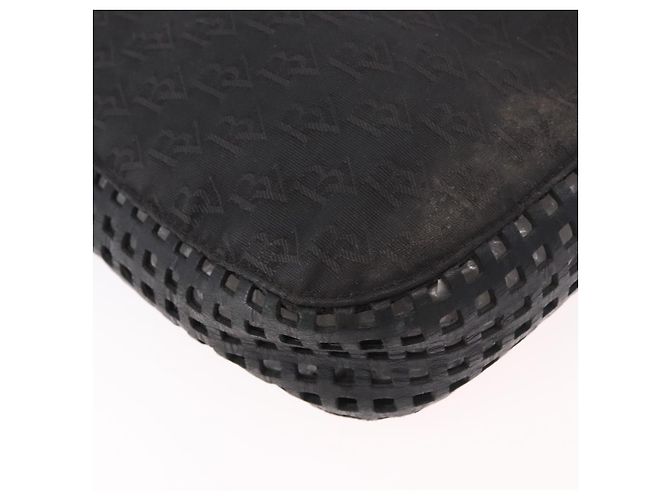 Borsa a Spalla BOTTEGA VENETA in tela Nero Oro Auth bs35947 D'oro - vista 12