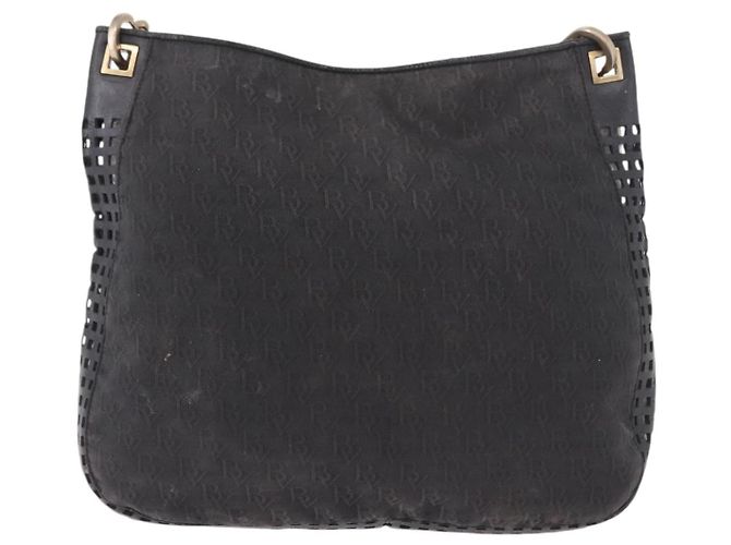 Borsa a Spalla BOTTEGA VENETA in tela Nero Oro Auth bs35947 D'oro - vista 2