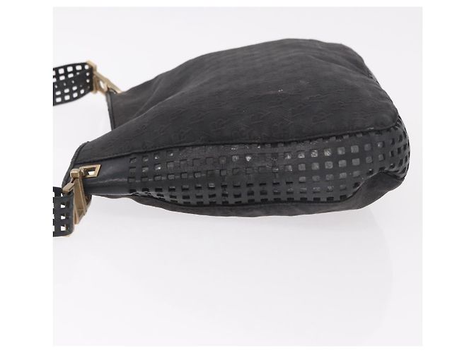 Borsa a Spalla BOTTEGA VENETA in tela Nero Oro Auth bs35947 D'oro - vista 5