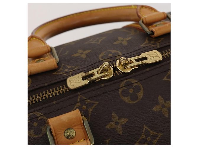 LOUIS VUITTON Bolso Boston Monogram Keepall 45 M41428 LV Auth 188877 Monograma - vista 17