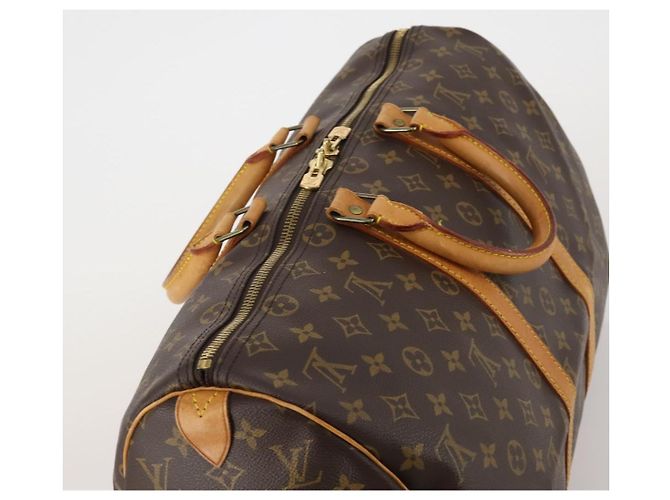 LOUIS VUITTON Bolso Boston Monogram Keepall 45 M41428 LV Auth 188877 Monograma - vista 6