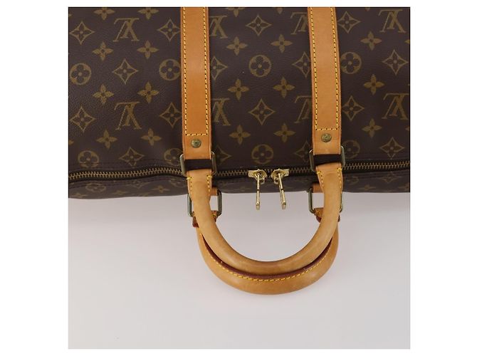LOUIS VUITTON Bolso Boston Monogram Keepall 45 M41428 LV Auth 188877 Monograma - vista 7