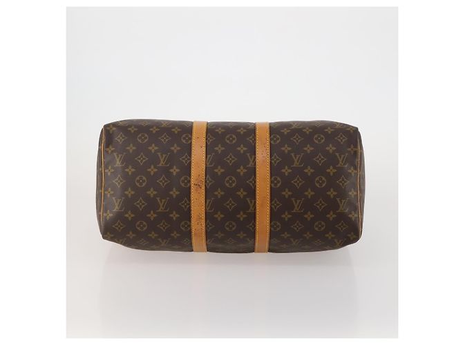 LOUIS VUITTON Bolso Boston Monogram Keepall 45 M41428 LV Auth 188877 Monograma - vista 9