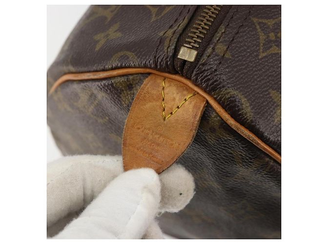 LOUIS VUITTON Borsa Monogram Speedy 30 M41526 LV Auth 189273 Monogramma - vista 16