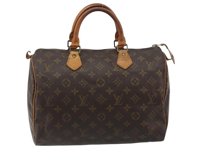 LOUIS VUITTON Borsa Monogram Speedy 30 M41526 LV Auth 189273 Monogramma - vista 2