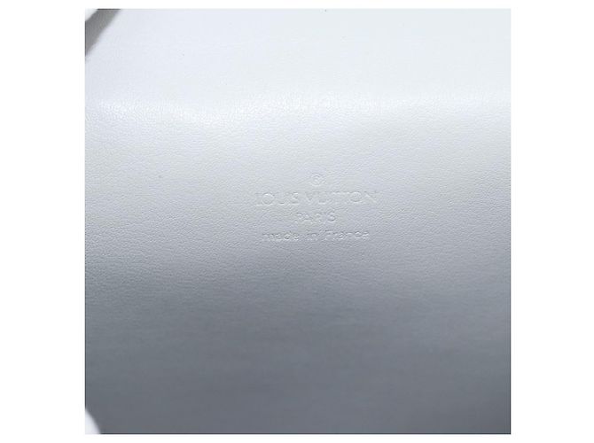 LOUIS VUITTON Monogram Vernis Spring street Hand Bag Gris M91029 LV Auth 189637 Grigio - vista 16