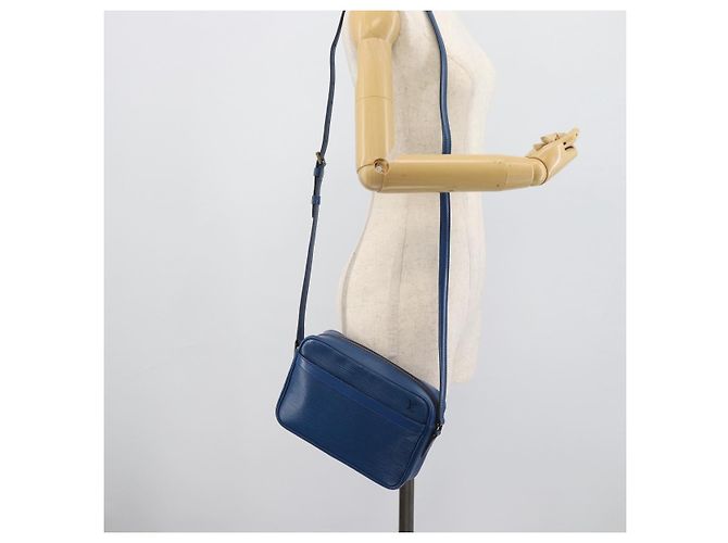 LOUIS VUITTON Epi Trocadero 23 Borsa a Spalla Blu M52305 LV Auth ep14994 - vista 23