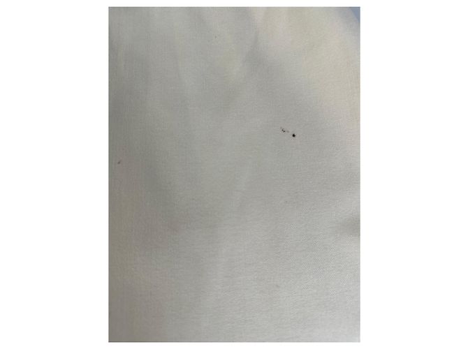 Céline Gonna vintage Celine in misto cotone Crema L Beige - vista 5